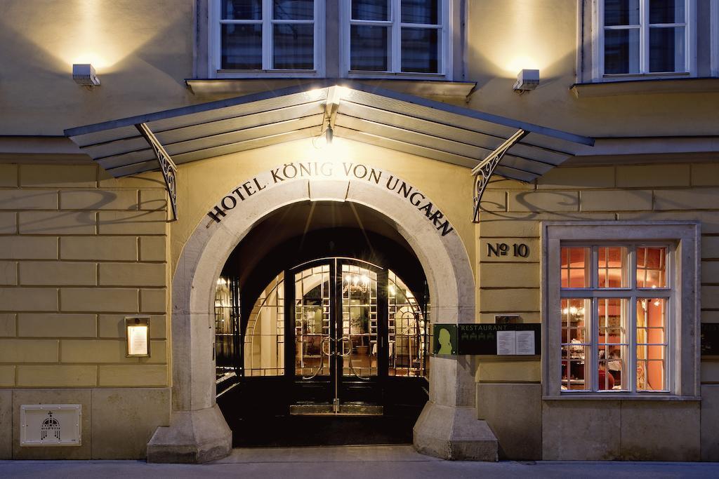 Hotel Konig Von Ungarn Wenen Buitenkant foto
